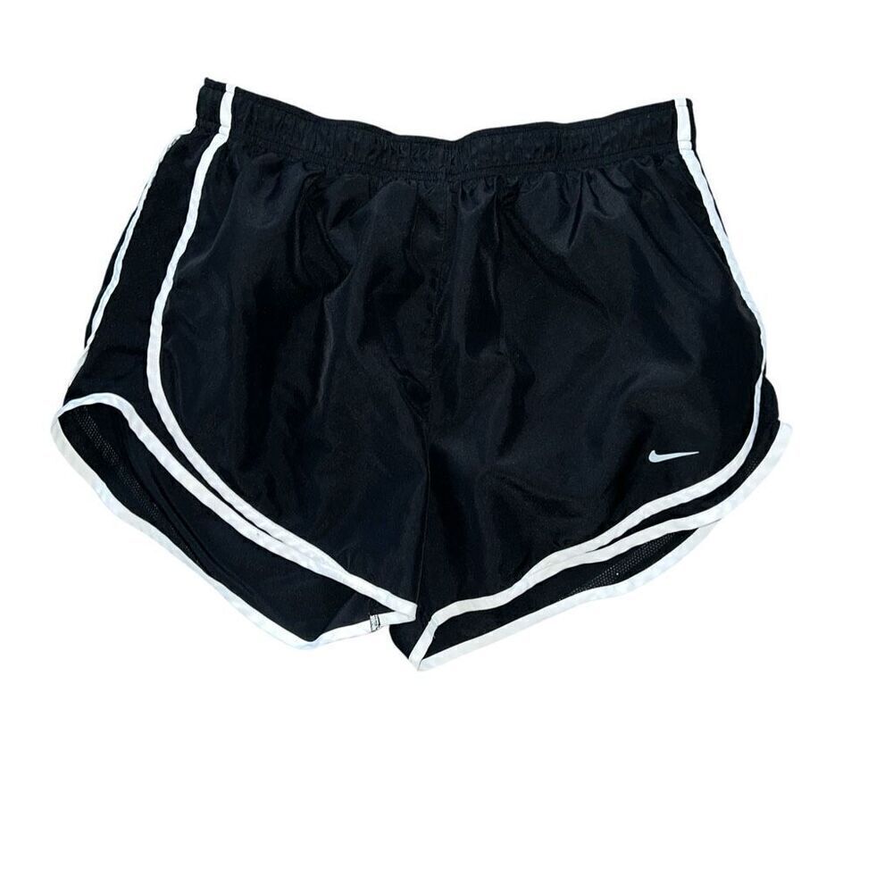 NIKE Black & White Athletic Shorts Size XL